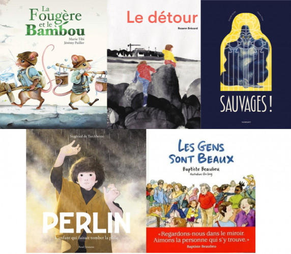5 ouvrages sélectionnés pour le Prix Landerneau Album Jeunesse 2023 