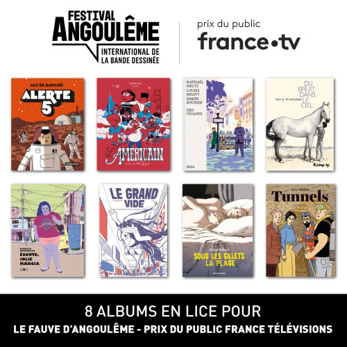 La sélection du Fauve d'Angoulême - Prix du Public France Télévisions 2022