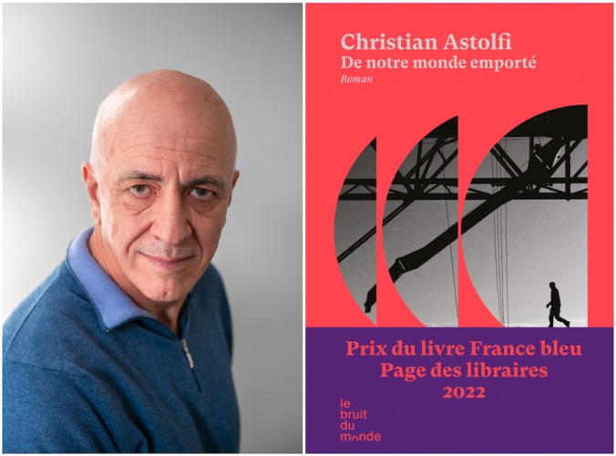 Christian Astolfi reçoit le Prix du Livre France Bleu - PAGE des libraires 2022 
