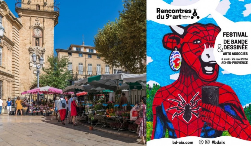 Les prochains rendez-vous du festival de BD d'Aix-en-Provence 2024