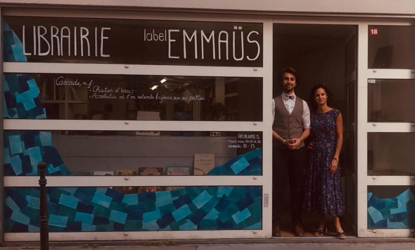 Paris : Label Emmaüs ouvre une librairie d'occasion à Ménilmontant
