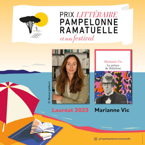  Marianne Vic, lauréate du Prix Pampelonne Ramatuelle 2023  ActuaLitté