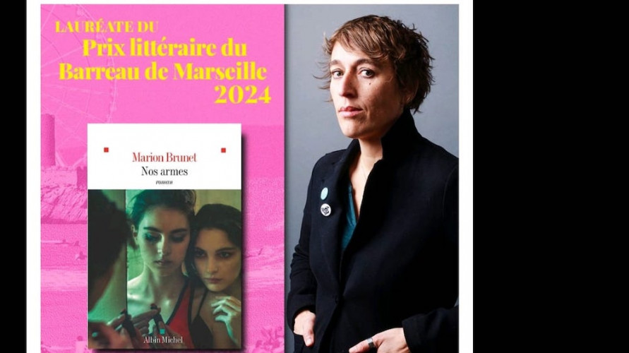 Marion Brunet Prix Littéraire du Barreau de Marseille 2024 ActuaLitté