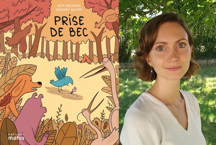 Séraphine Menu dirigera la collection BD des éditions møtus