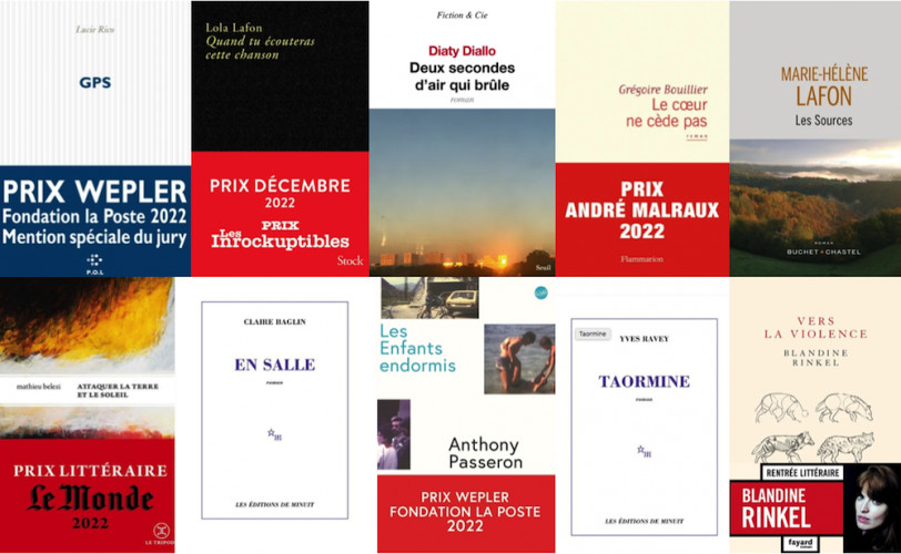 Prix du Livre Inter 2023 : 10 livres sélectionnés 