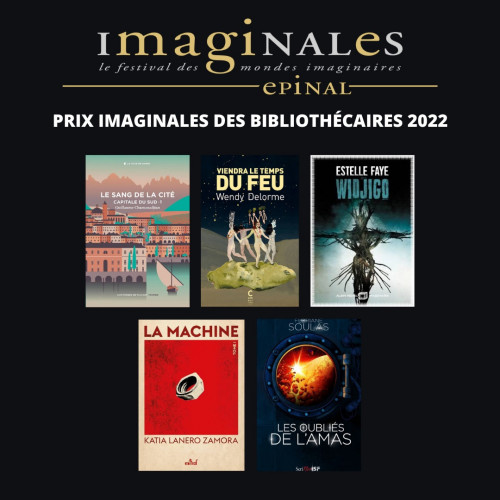 5 romans dans la sélection 2022 du Prix Imaginales des bibliothécaires