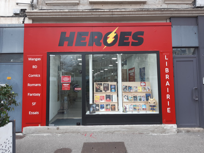Saint-Étienne accueille un nouvelle librairie spécialisée : Heroes ActuaLitté