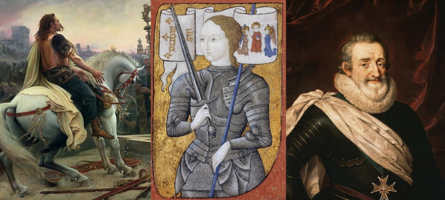 Vercingétorix, Jeanne d’Arc, Henri IV… Une série retrace l’histoire de France ActuaLitté
