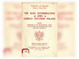 Un des premiers documents sur l'Holocauste, publié en 1943, sauvegardé