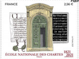 Un timbre pour célébrer les 200 ans de l'École nationale des Chartes