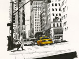 Explorer les rues de New York à bord du Yellow Cab de Christophe Chabouté