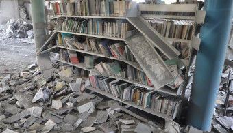 À Gaza, bibliothèques et archives victimes de la guerre