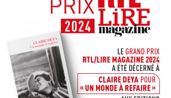 Claire Deya Grand Prix RTL-Lire Magazine Littéraire 2024