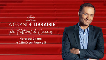 De l'écrit à l'écran, La Grande Librairie à Cannes invite Houellebecq