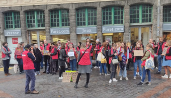 Furet du Nord : salariés et libraires en grève pour “une revalorisation salariale” 