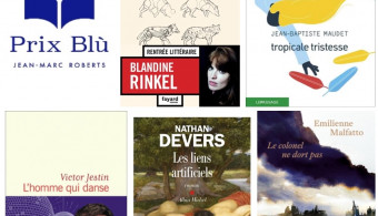 Les cinq romans retenus pour le Prix Blù - Jean-Marc Roberts 2022
