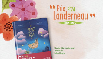 Séverine Vidal et Julien Arnal Prix Landerneau Album Jeunesse 2024        
