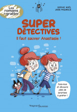 Super détectives, un nouveau concept de roman jeunesse à gratter  