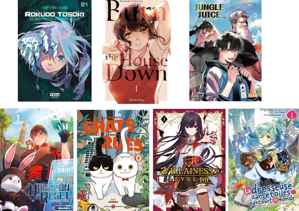 7 nouveaux mangas lauréats pour les Prix Mangawa