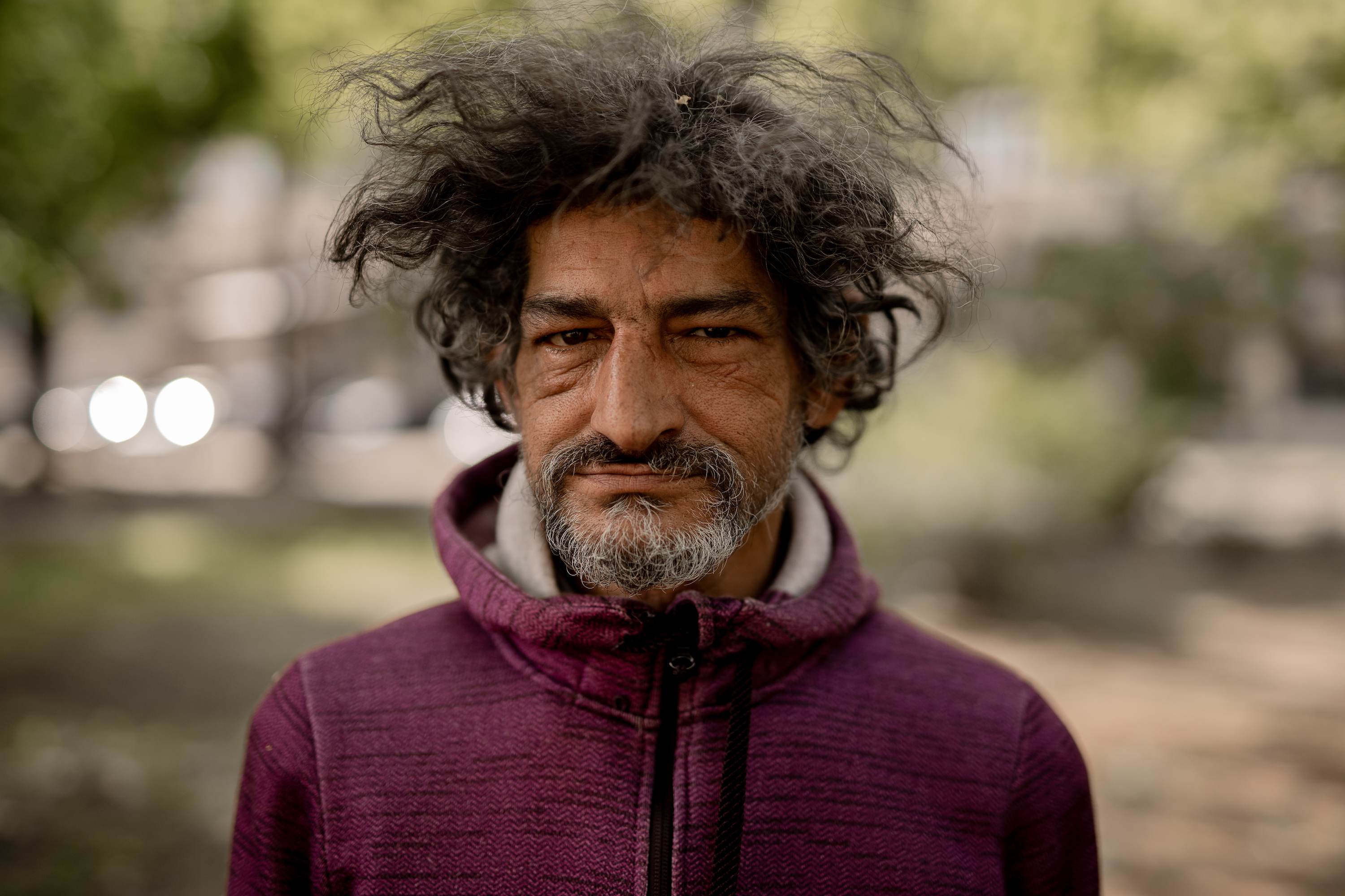 Portrait d'un ancien sans-abri toxicomane.  Csaba Török. CC BY 2.0