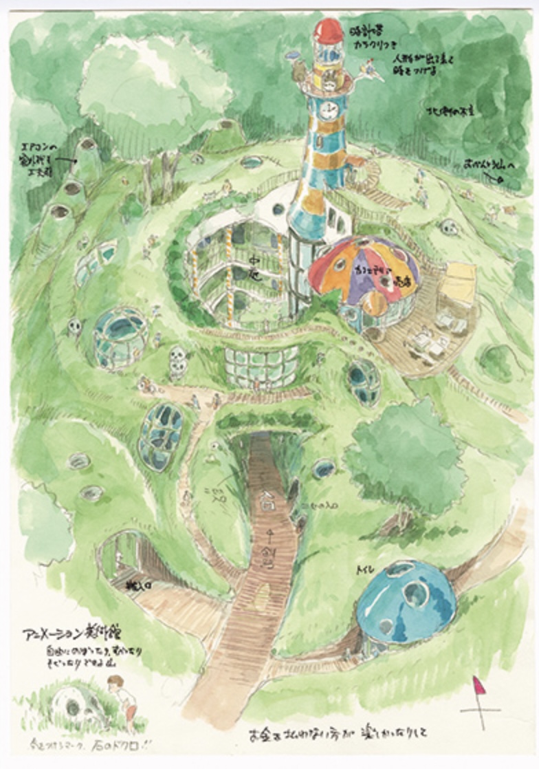Des illustrations originales de Miyazaki dans un nouvel ouvrage du studio  Ghibli