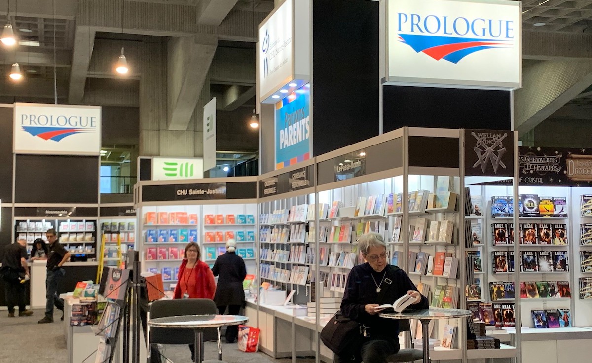 Stand Prologue, Salon du livre de Montréal 2019 - ActuaLitté, CC BY SA 2.0