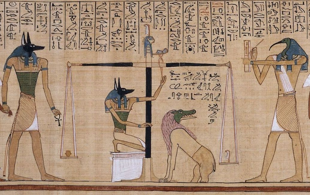 Papyrus de Hounefer, daté vers 1275 av. J.-C. Domaine public