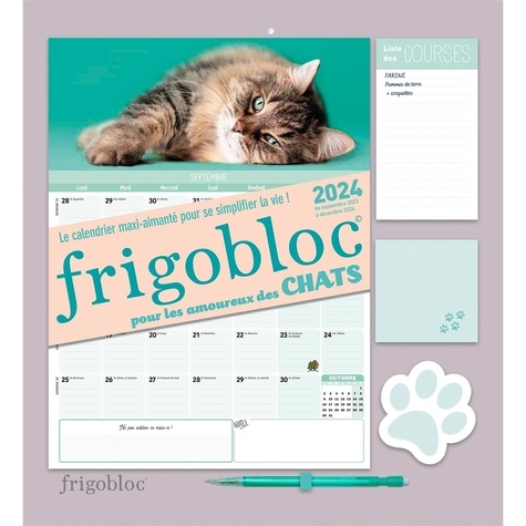 Frigobloc le calendrier ultra simple et maxi-compact pour une