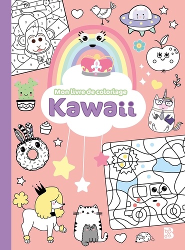 Apprendre à dessiner Kawaii: Livre de dessin étape par étape pour enfants -  Des dessins unique et super mignon à reproduire, nourriture, animaux
