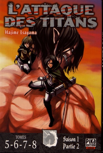 L'attaque des titans : saison 1, partie 1 : tomes 1-2-3-4 - Hajime