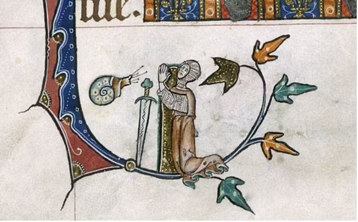 Psautier de Gorleston, 1310-1324. British Library.