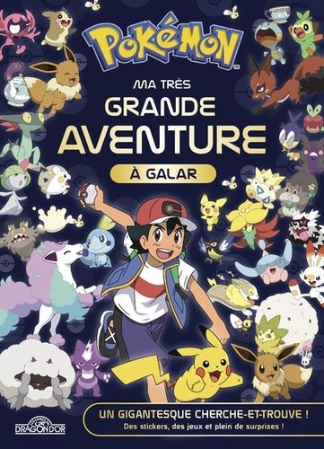 Pokémon - Cherche et trouve - Pikachu à Alola - Livre-jeu - Dès 5 ans