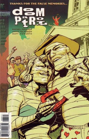 Couverture de Kyle Baker pour le numéro 83 de Doom Patrol (Oct. 1994)
